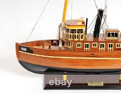 Seguin Steam Tug Boat Kennebec River Towboat Wood Model 26 Ship Harbor Tugboat