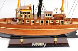 Seguin Steam Tug Boat Kennebec River Towboat Wood Model 26 Ship Harbor Tugboat