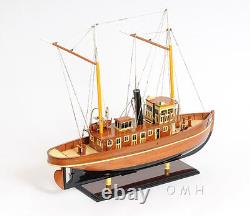 Seguin Steam Tug Boat Kennebec River Towboat Wood Model 26 Ship Harbor Tugboat