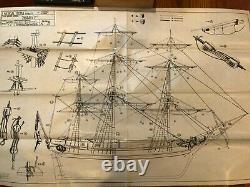 Sergal Hms Bounty Wood Ship Model Kit From 1973