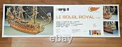 Sergal Mantua Model Le Soleil Royal 1669 Wooden Model Kit Art. 796 177