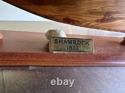 Shamrock V 1930 America's Cup J Boat Wood Model 39 Yacht UK Sailboat New