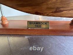 Shamrock V 1930 America's Cup J Boat Wood Model 39 Yacht UK Sailboat New