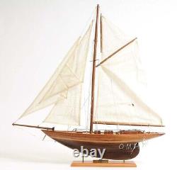 Shelf DISPLAY MODEL Pen Duick Sailboat Sailing Boat Wooden Yacht Nautical Decor