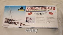 Ship Model American Privateer Armed Virginia Sloop, 1768 Model Shipways Kit 2160