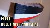 Ship Modeling Hull Sealing Finishing And Painting The Scottish Herring Drifter