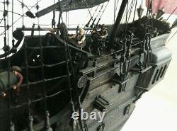 Ship Scale Wooden Sailing Boat Model Handmade 80cm Black Pearl ship KIT