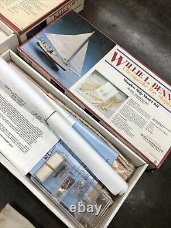 Shipways wooden kit 2031 2032 Wanderer Whaler Multiple Lot of Ship Model Kit