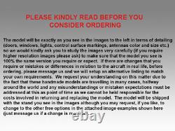 Short S. 23 C Class Empire Flying Boat Qantas Desk Wood Model Small Scale 1/100