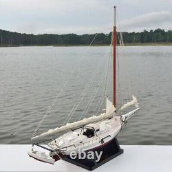 Skipjack Sailboat, Chesapeake Bay Oyster Boat Model, Sails Furled