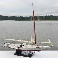 Skipjack Sailboat, Chesapeake Bay Oyster Boat Model, Sails Furled