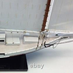 Skipjack Sailboat, Chesapeake Bay Oyster Boat Model, Sails Raised