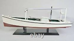 Smith Island Crab Scrape, Chesapeake Bay Workboat Model, Wooden Crabbing Boat