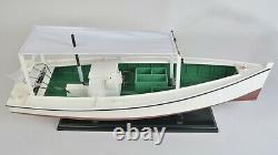 Smith Island Crab Scrape, Chesapeake Bay Workboat Model, Wooden Crabbing Boat