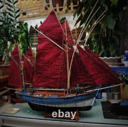 Snail San Gilthas France classic fishing boat Scale 1/45 26 Wood Model Ship