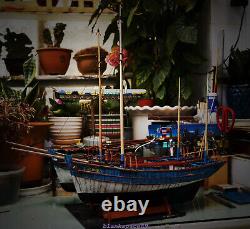 Snail San Gilthas France classic fishing boat Scale 1/45 26 Wood Model Ship