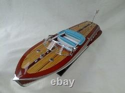 Speed Boat R. Tritone 26 Quality Model Ship Handmade Italian Boat