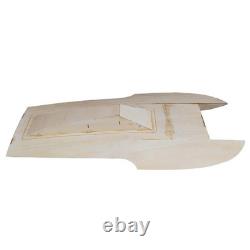 Speedboat Racing Boat Wooden Kit Parts Brushless Electric Boat Assembly Kit