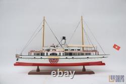 Stadt Luzern Steamship 28 Wooden Model Boat by LuxShips