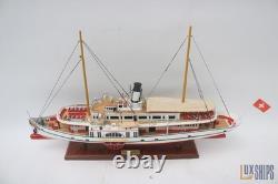 Stadt Luzern Steamship 28 Wooden Model Boat by LuxShips