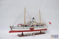 Stadt Luzern Steamship 28 Wooden Model Boat by LuxShips