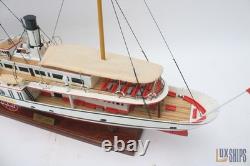 Stadt Luzern Steamship 28 Wooden Model Boat by LuxShips