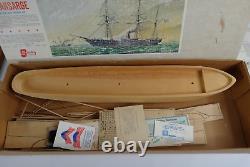 Sterling Models U. S. S Kearsarge Kit D3 Wooden Model Kit Vintage Never Built Boat