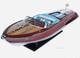 Stunning 35 Riva Aquarama Wooden Speedboat Model Handcrafted Mahogany