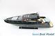 Sunseeker Predator 64 Black Modern Yacht Model 35? Wooden Model Boat