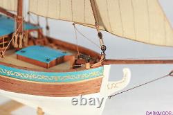 Sweden Yacht Sail Boat Scale 124 21 540 mm Wood Ship Model kit Shi cheng