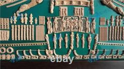 Swedish VASA Vasa 1/48 /78 Carving Decorations Pear Wood Wood Model Ship Kit