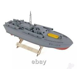THE WOODEN MODEL BOAT COMPANY PT-109 Patrol Torpedo Boat Kit 400mm