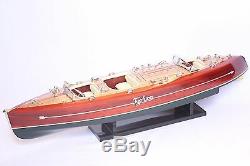 TYPHOON Boat 27 (68cm) Wood Model Miniature