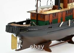 Taurus Tugboat Handcrafted Wooden Boat Model 37 RC Ready