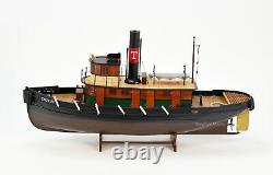 Taurus Tugboat Handmade Wooden Boat Model 37 RC Ready