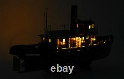 Taurus Tugboat Handmade Wooden Boat Model 37 RC Ready