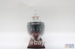 Texaco Stockholm 80cm Model Ship Detailed Wooden Oil Tanker Display