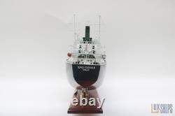 Texaco Stockholm 80cm Model Ship Detailed Wooden Oil Tanker Display