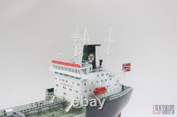 Texaco Stockholm 80cm Model Ship Detailed Wooden Oil Tanker Display