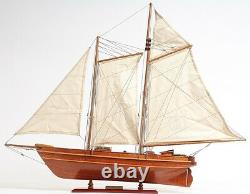 The America Sailboat Wooden America's Cup Model 33 Fully Built Yacht New