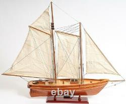 The America Sailboat Wooden America's Cup Model 33 Fully Built Yacht New