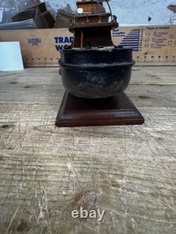 The Baltimore Tugboat Large Wooden Ship Model With Brass Fittings
