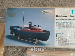 The Harbor Tug Boat Balsa Wood Model By Midwest Products # 956