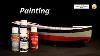 The Most Satisfying Step Of Wood Ship Model Building Painting The Hull Billing Boats