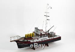 The ORCA from the movie JAWS Wooden Fishing Boat Model 35 RC Ready