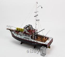 The ORCA from the movie JAWS Wooden Fishing Boat Model 35 RC Ready
