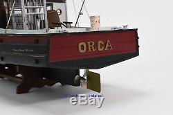 The ORCA from the movie JAWS Wooden Fishing Boat Model 35 RC Ready
