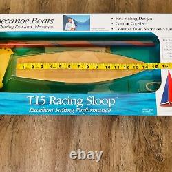 Tippecanoe Boat Kit Model T15 Racing Sloop Sailboat Assembly Kit Line From Shore