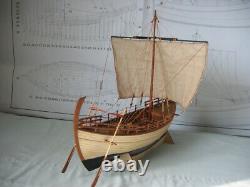 Trade Boat Kyrenia Greek Ancient 148 13.7'' 350mm Wood Model Ship Kit