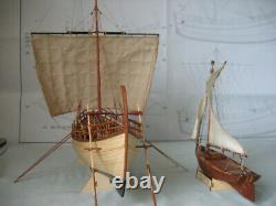 Trade Boat Kyrenia Greek Ancient 148 13.7'' 350mm Wood Model Ship Kit